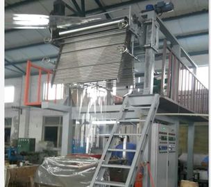 China Durable Monolayer Blown Film Machine , Rotary Blowing Machine For PVC Film supplier