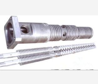 China Tapered Extruder Twin Screw Barrel , Plastic Extruder Parts For Pipe / Film Sheet supplier
