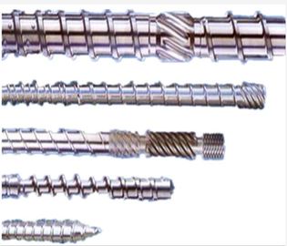 China Customized Size Extruder Screw Barrel For Plastic Extruder Machine Nitriding Treatment supplier