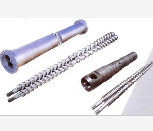 China Corrosion Resistance Parallel Twin Screw Barrel And Double Hole Cylinder PVC Usage supplier