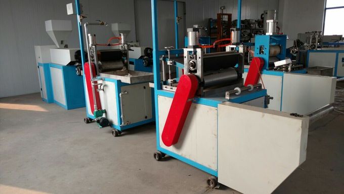 PVC Heat Shrinkable Flat Blown Film Plant Product Width 50-300mm SJ40-Sm400