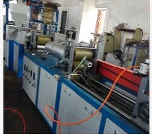 China PVC Heat Shrink Tubing Flat Blown Film Extrusion Machine 5.5KW Motor Power supplier