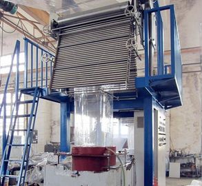 China Large PVC Blown Film Extrusion Machine Monolayer Blown Film Plant 30 - 45kg/H supplier
