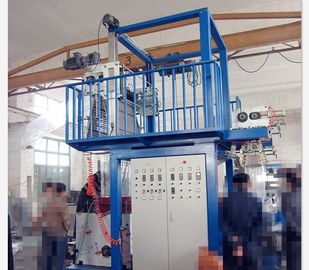 China No Vibration  Plastic Film Machine , PVC Heat Shrinkable Blown Film Plant supplier