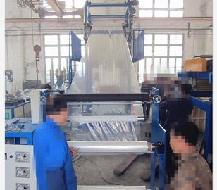 China Alloy Steel Structure Film Blown Machine , Pvc Cling Film Making Machine 37KW Power supplier