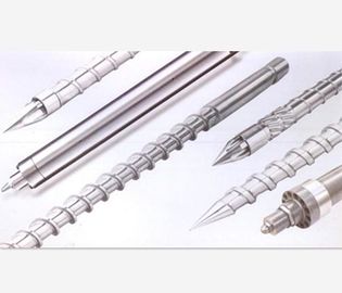 China High Speed Injection Moulding Machine Screw Barrel HRV 60-80 Nitrided Hardness supplier