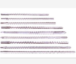 Multi Types Plastic Extruder Screw Barrel Tungsten Alloy Material Inside Layer supplier