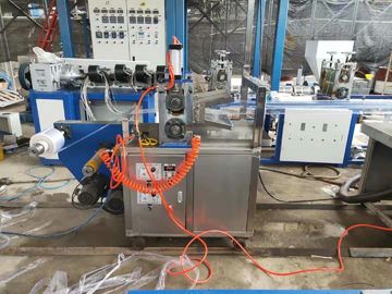 PVC Heat Shrinkable Blown Film Equipment , 11KW Extruder Blowing Machine supplier