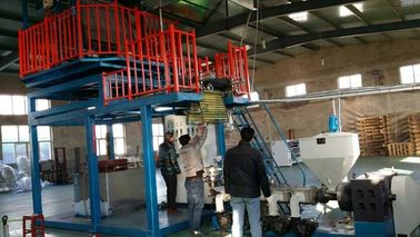 Durable PVC Film Blowing Machine With Plastic Film Manufacturing Process SJ55×28-Sm1000 supplier