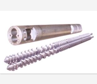 China Custom Design Plastic Extruder Parts , Plastic Extruder Screw Barrel WPC Processe exporter