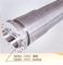 Durable PVC Plastic Extruder Spare Parts , Bimetallic Screw Barrel 0.015mm Straight supplier