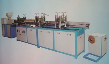 PVC heat shrinkable tubing (Barrel electric heating) flat blowing machine（Co-extrusion two-color casing machine） supplier