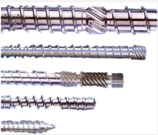 China Customized Size Extruder Screw Barrel For Plastic Extruder Machine Nitriding Treatment factory