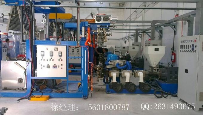 Large PVC Blown Film Extrusion Machine Monolayer Blown Film Plant 30 - 45kg/H