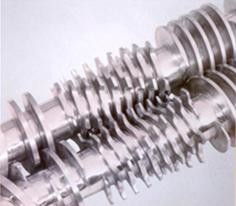 Spray Bimetallic Coating Conical Twin Screw Barrel For Double Screw Extruder